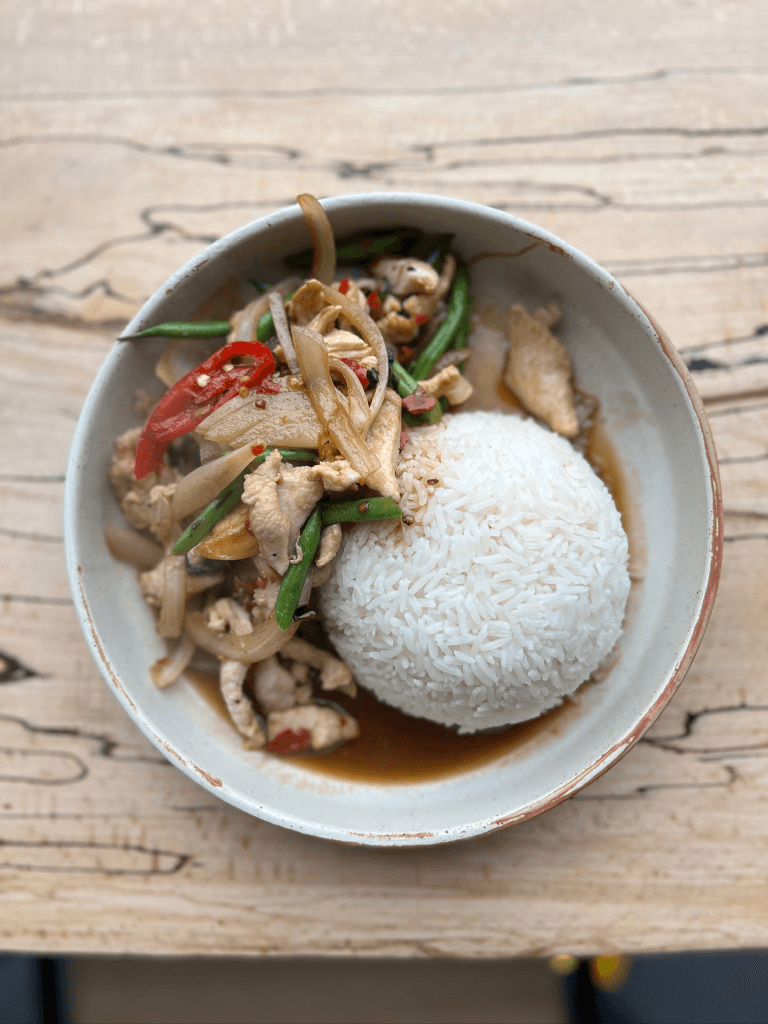 Phadkrapow (Fried Thai Basil)